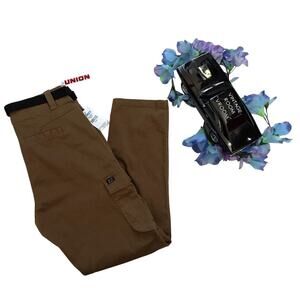 Unionbay NWT Brown High Rise Cargo Pants Juniors 5